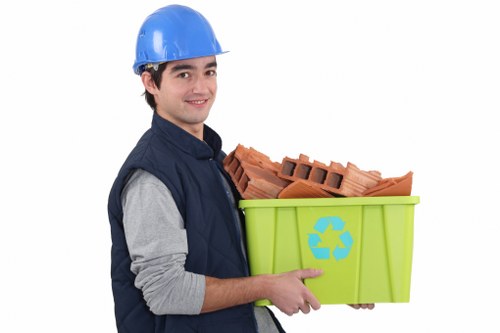 Anerley community participating in waste recycling