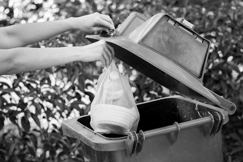 Various types of rubbish to be removed